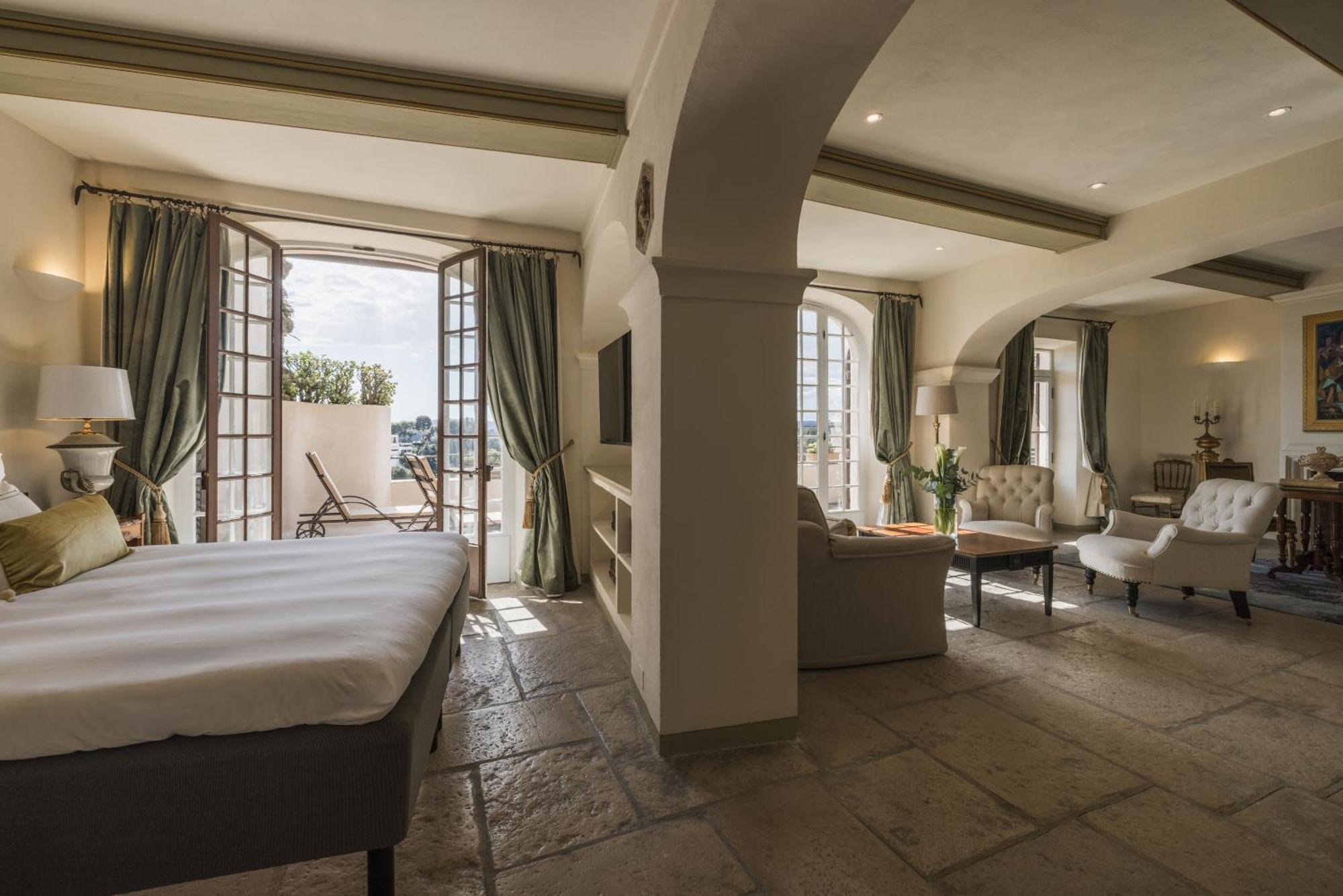 Chateau Le Cagnard Cagnes-sur-Mer Buitenkant foto